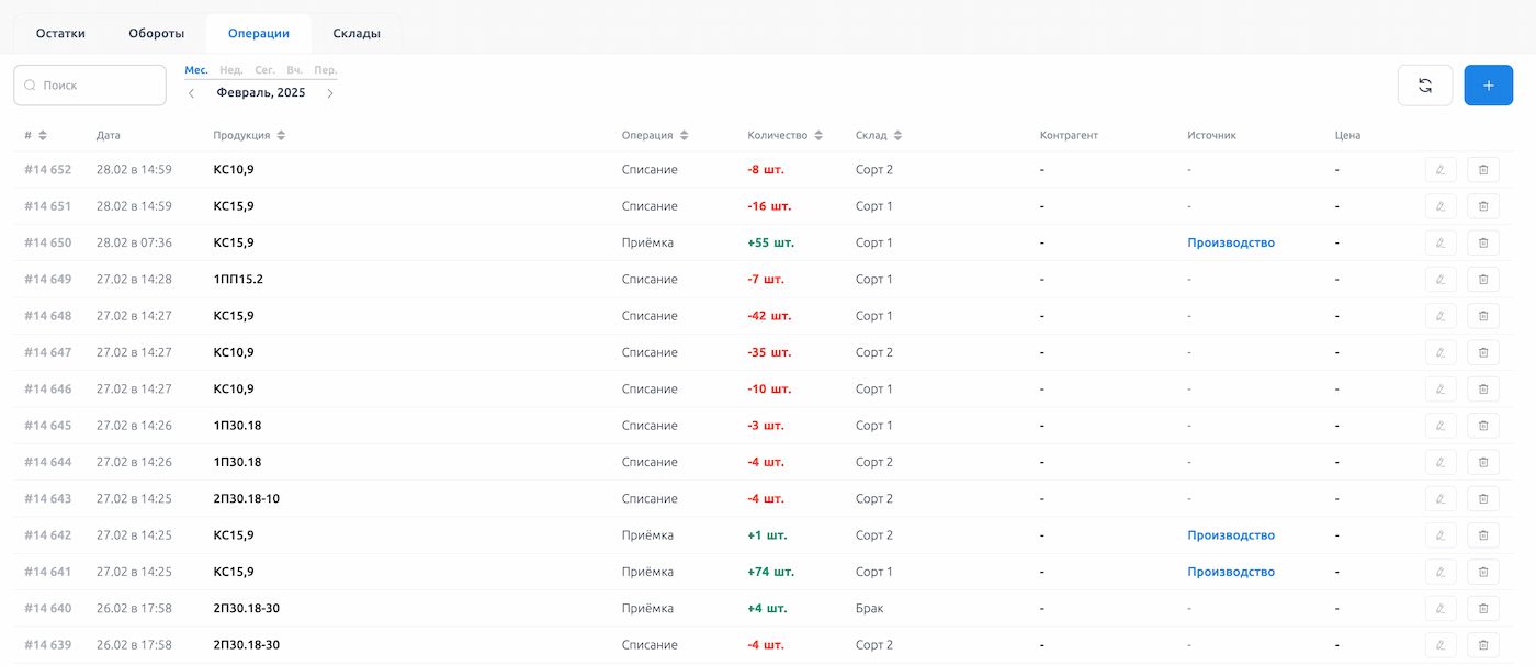 Новая версия складского учета